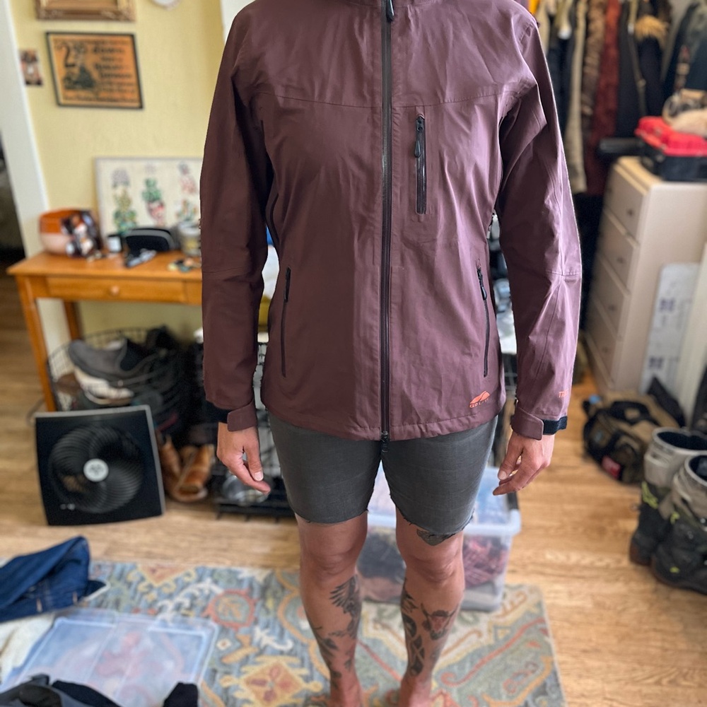 GoLite Lightweight Rain Jacket in Plum